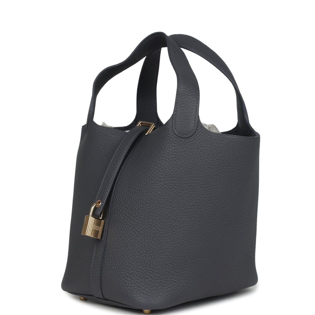 Picotin Lock 18 Ardoise Clemence Permabrass Hardware