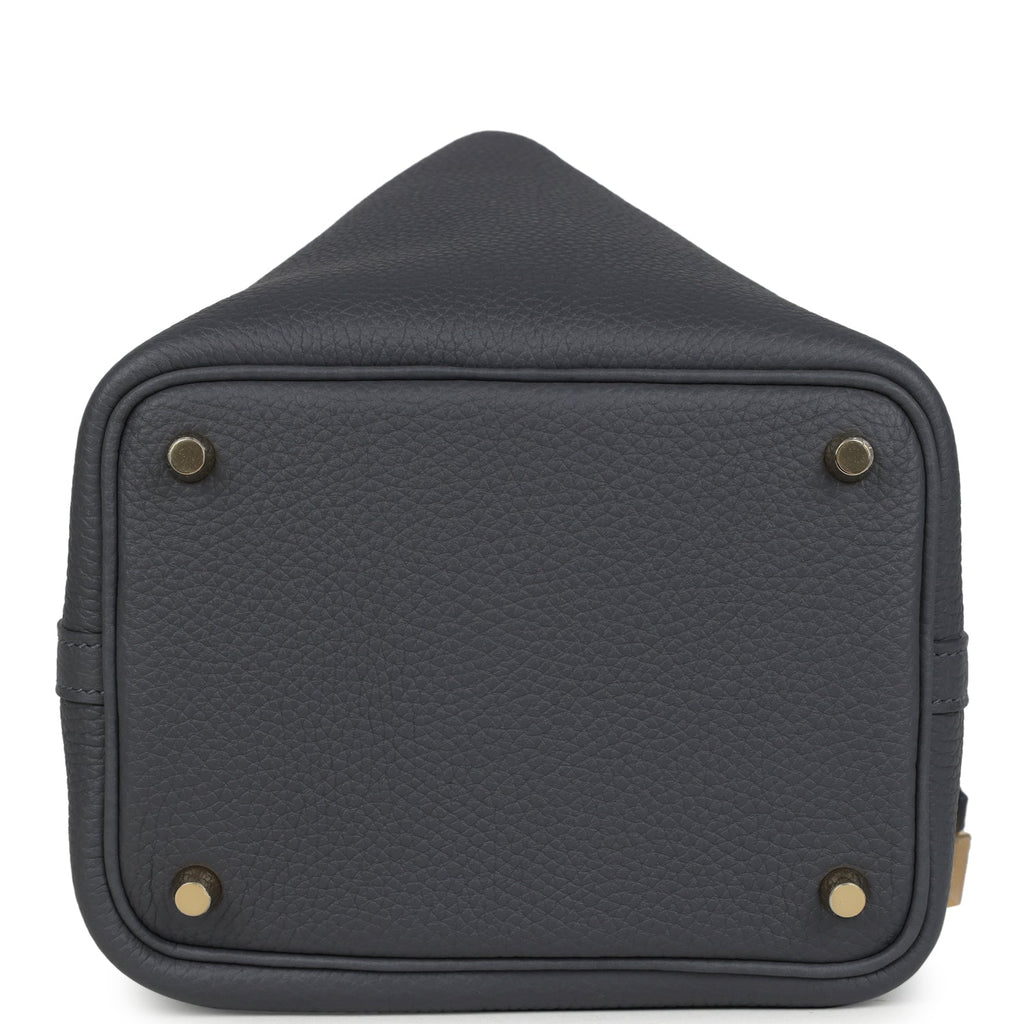 Picotin Lock 18 Ardoise Clemence Permabrass Hardware