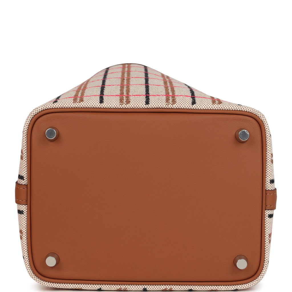 Picotin Lock 18 Gold, Ecru-Beige, Rose Pop, Black Toile H and Fauve Swift and Toile H Palladium Hardware