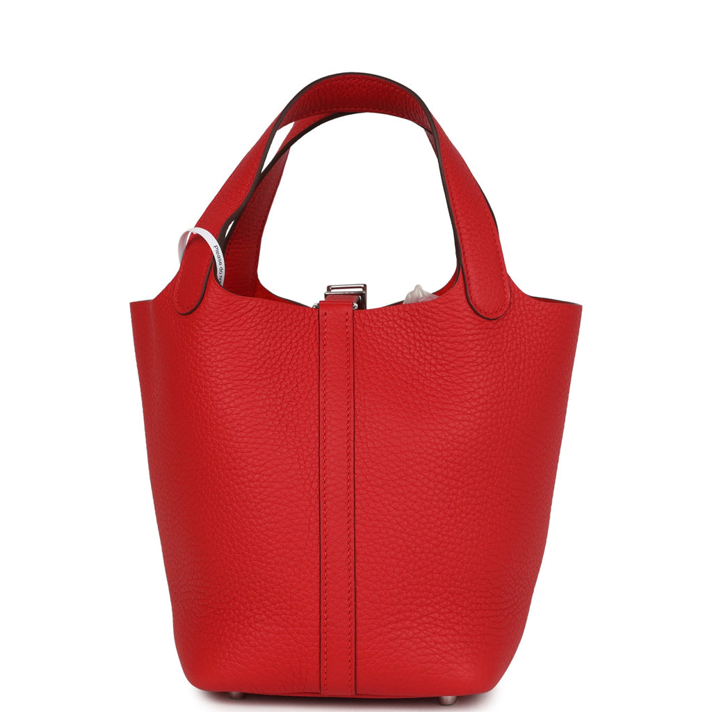 Picotin Lock 18 Rouge Radieux Clemence Palladium Hardware