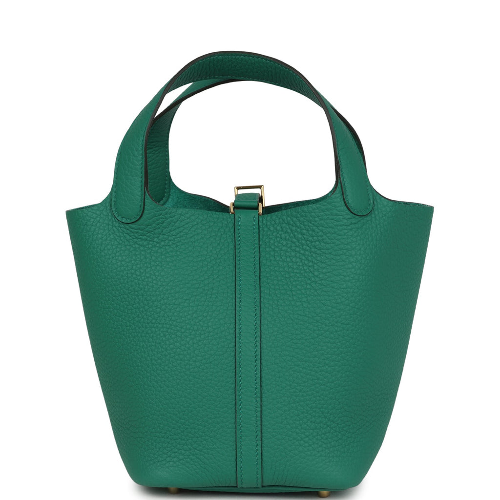 Picotin Lock 18 Vert Vertigo Clemence Gold Hardware