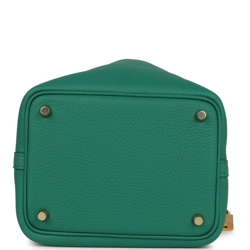 Picotin Lock 18 Vert Vertigo Clemence Gold Hardware