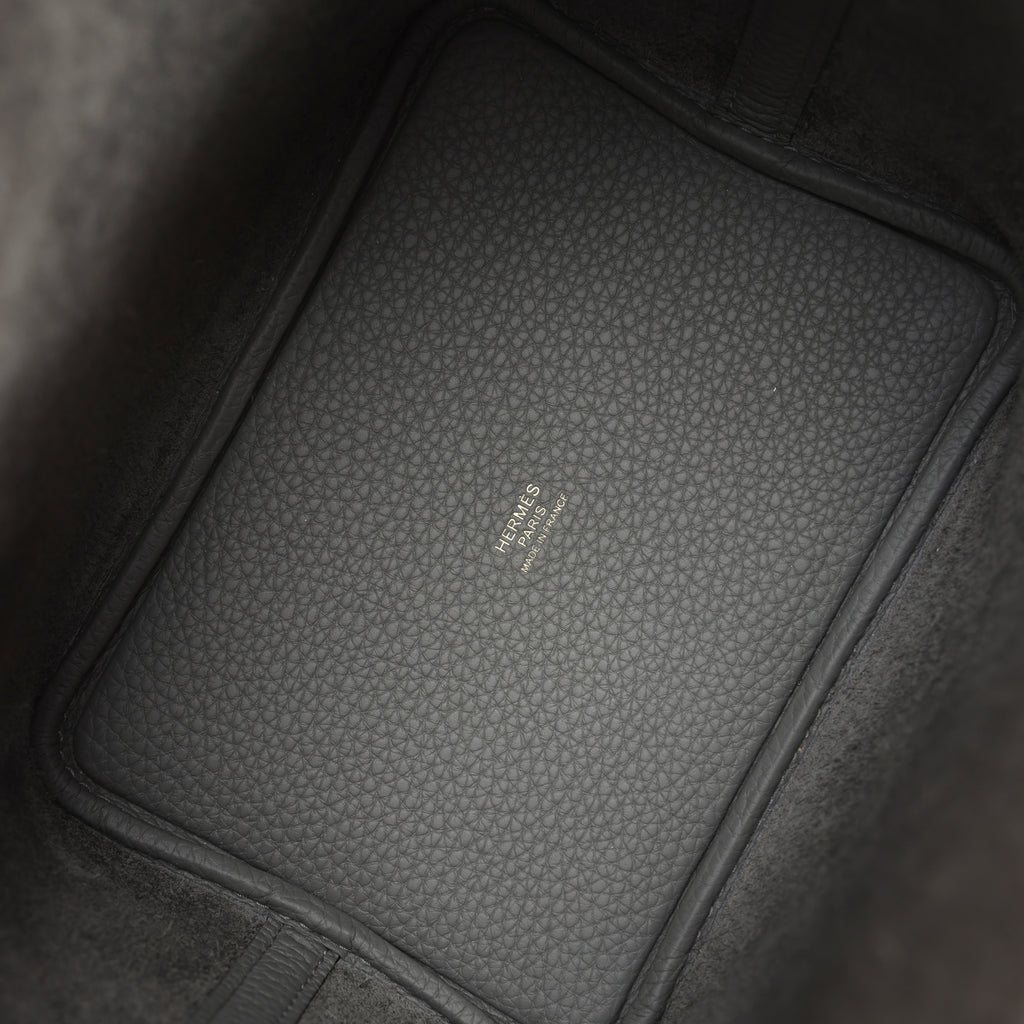 Picotin Lock 18 Gris Meyer Clemence Gold Hardware