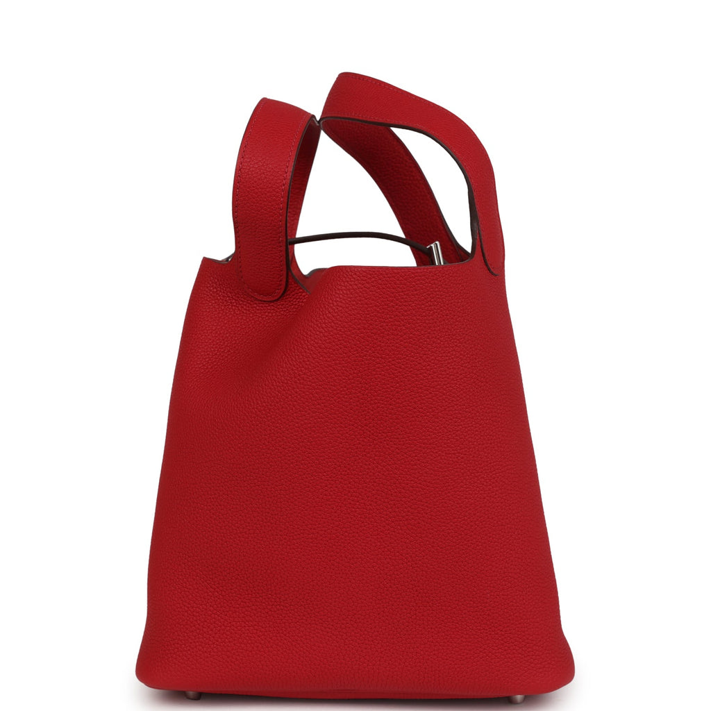 Picotin Lock 22 Rouge Piment Maurice Palladium Hardware