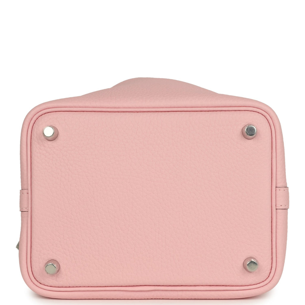 Picotin Lock 18 Rose Sakura Clemence Palladium Hardware