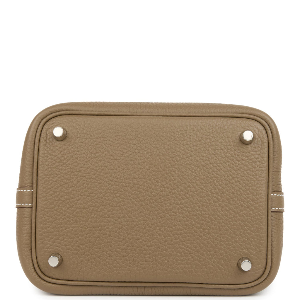 Picotin Lock 18 Etoupe Clemence Palladium Hardware