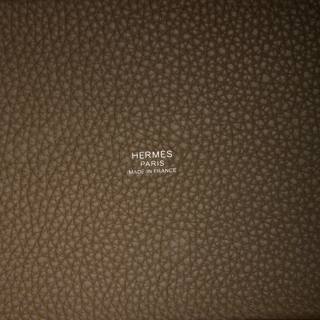 Picotin Lock 18 Etoupe Clemence Palladium Hardware