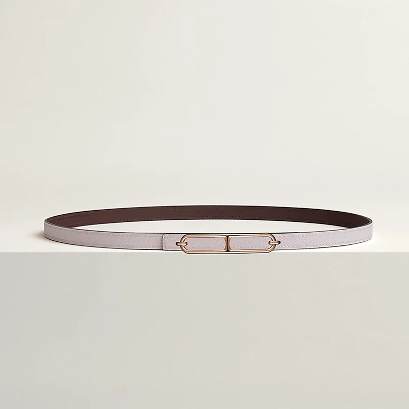 Roulis Belt Buckle & Reversible Leather Strap 13 MM