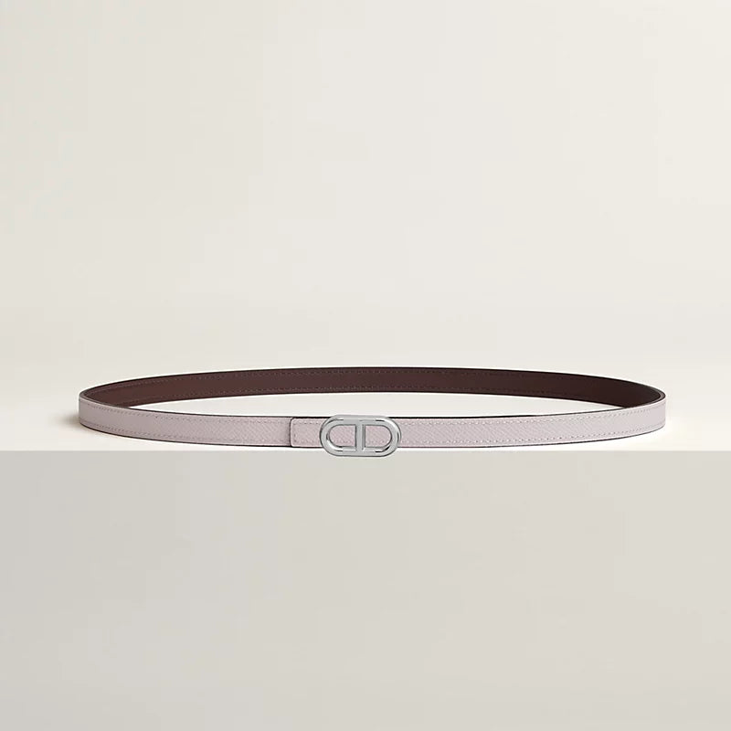 Maillon H Belt Buckle & Reversible Leather Strap 13 MM