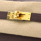 Hermès Kelly 28 Togo Coffee / Gold Hardware 01