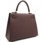 Hermès Kelly 28 Togo Coffee / Gold Hardware 01