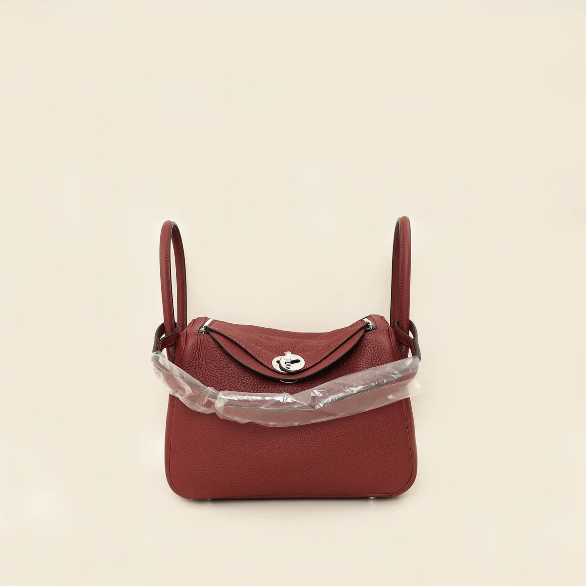Hermes Rouge H Lindy 26 Bag