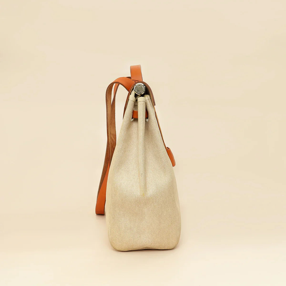 Hermes Natuel Vintage 2-in-1 Herbag MM 39 Toile Vache