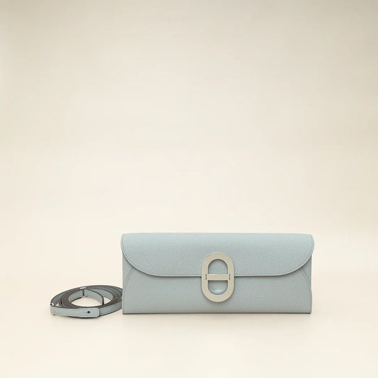 Hermes Etoupe Glacier Maillon To Go Wallet