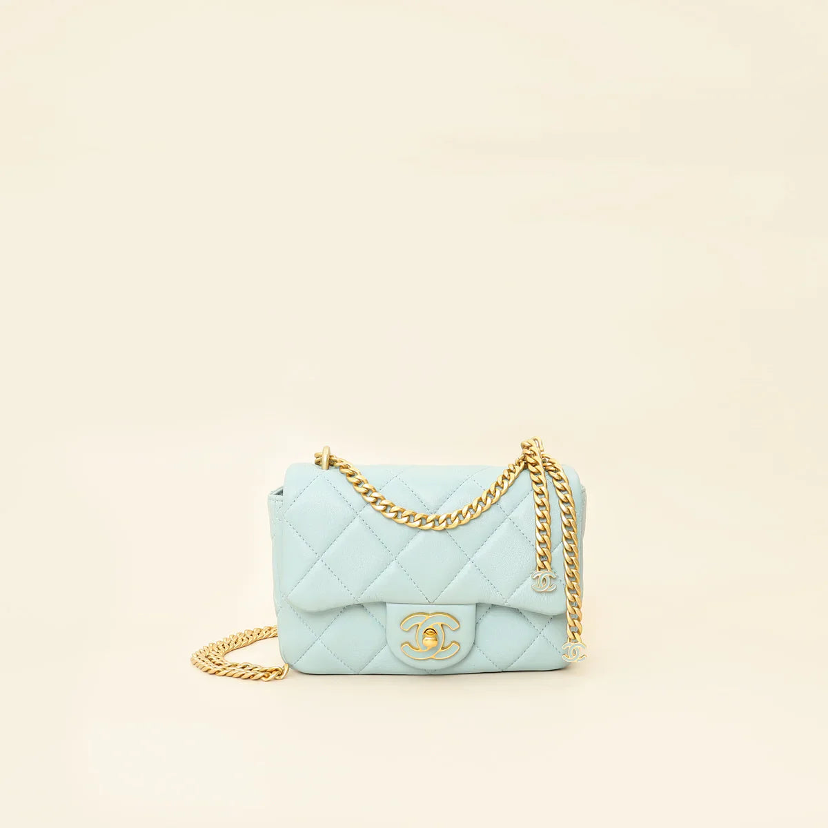 Light Blue Pending CC Mini Square Flap