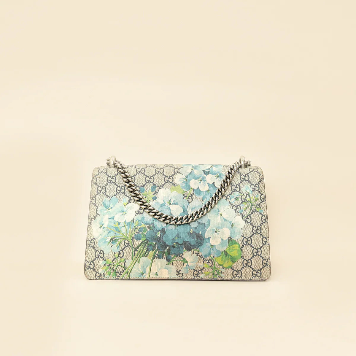 Gucci Multicolor GG Supreme Blooms Dionysus Small Shoulder