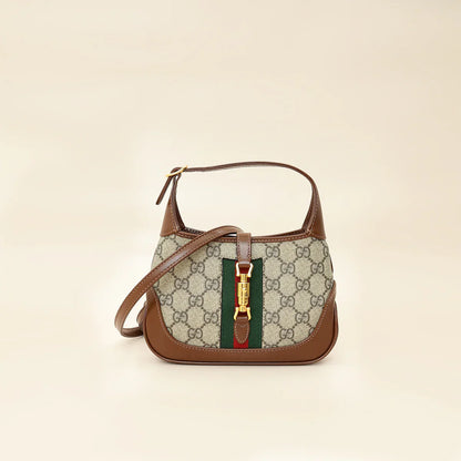 Gucci Bicolor GG Supreme Jackie 1961 Mini