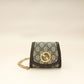 Gucci Ebony GG Guccissima Blondie Medium Chain Wallet