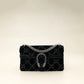 Gucci Navy Blue GG Velvet Dionysus Small Shoulder