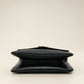 Gucci Black Rajah Medium Vitello Palmellato Lux Crystal Shoulder