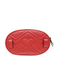 Gucci Red GG Marmont Small Belt