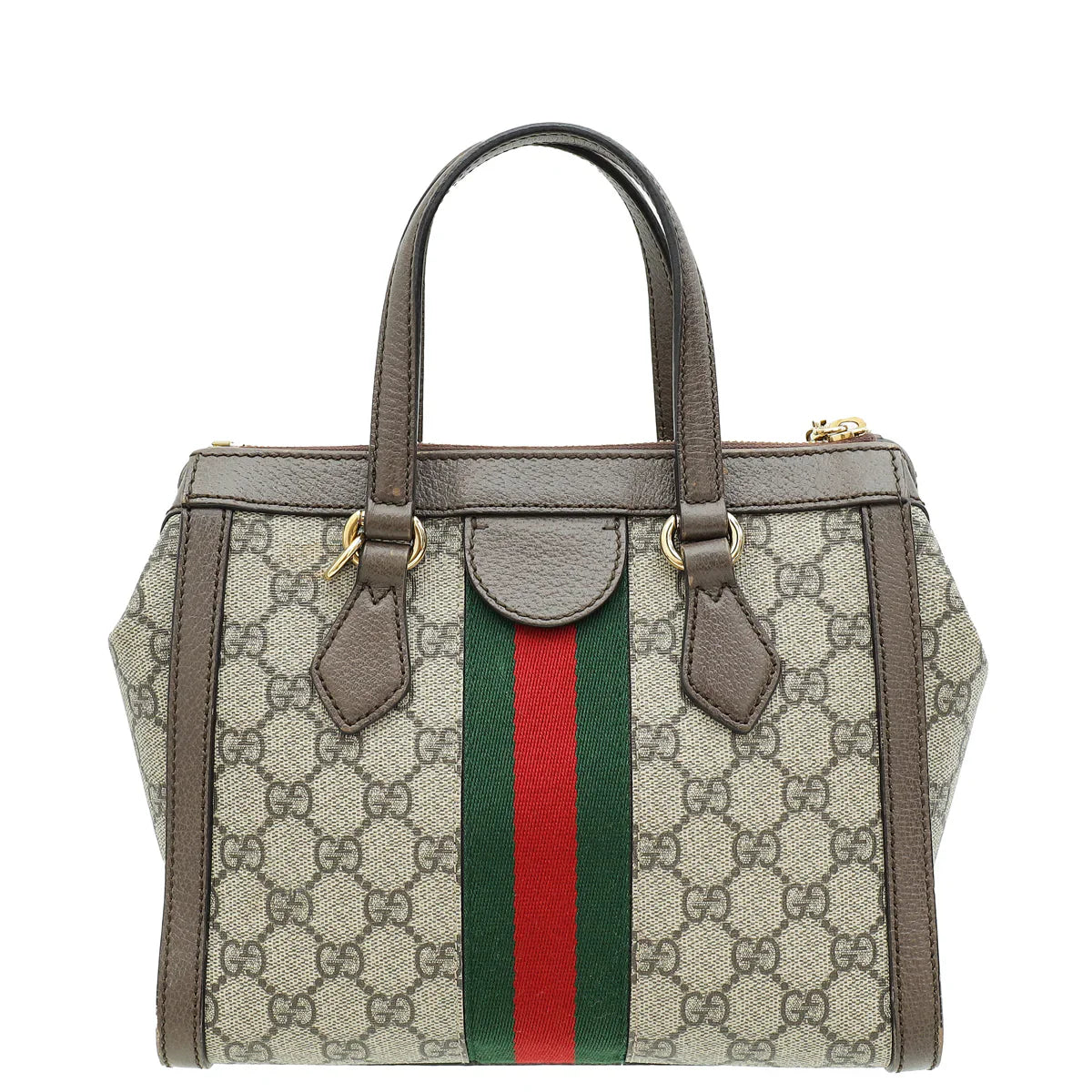 Gucci Bicolor GG Supreme Ophidia Small Shoulder