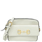 Gucci White Horsebit 1955 Small Shoulder