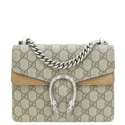 Gucci Bicolor GG Supreme Dionysus Small Shoulder