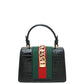 Gucci Shiny Black Alligator Sylvie Mini Top Handle