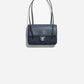 Clutch in Grainy Shiny Calfskin