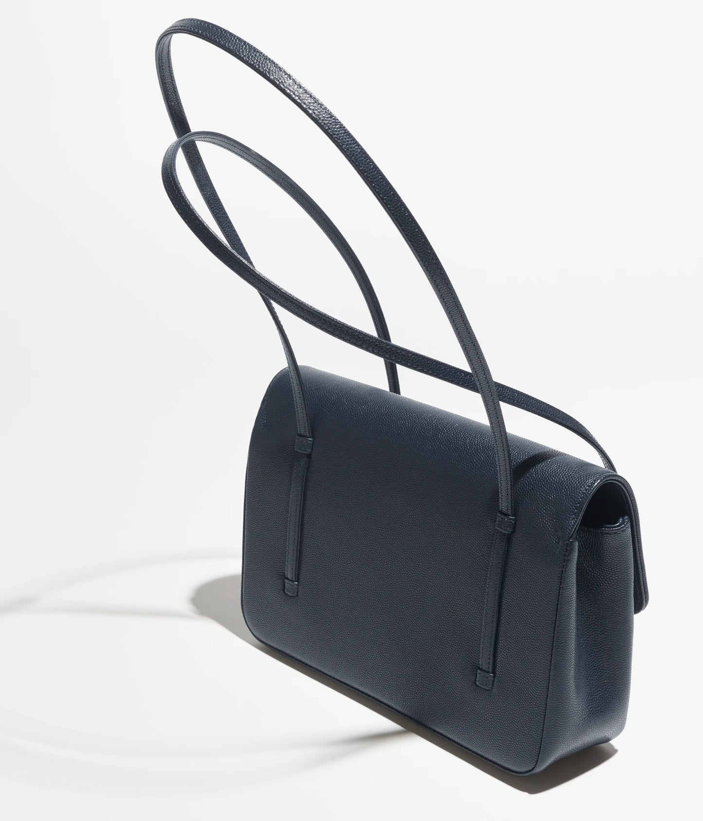 Clutch in Grainy Shiny Calfskin