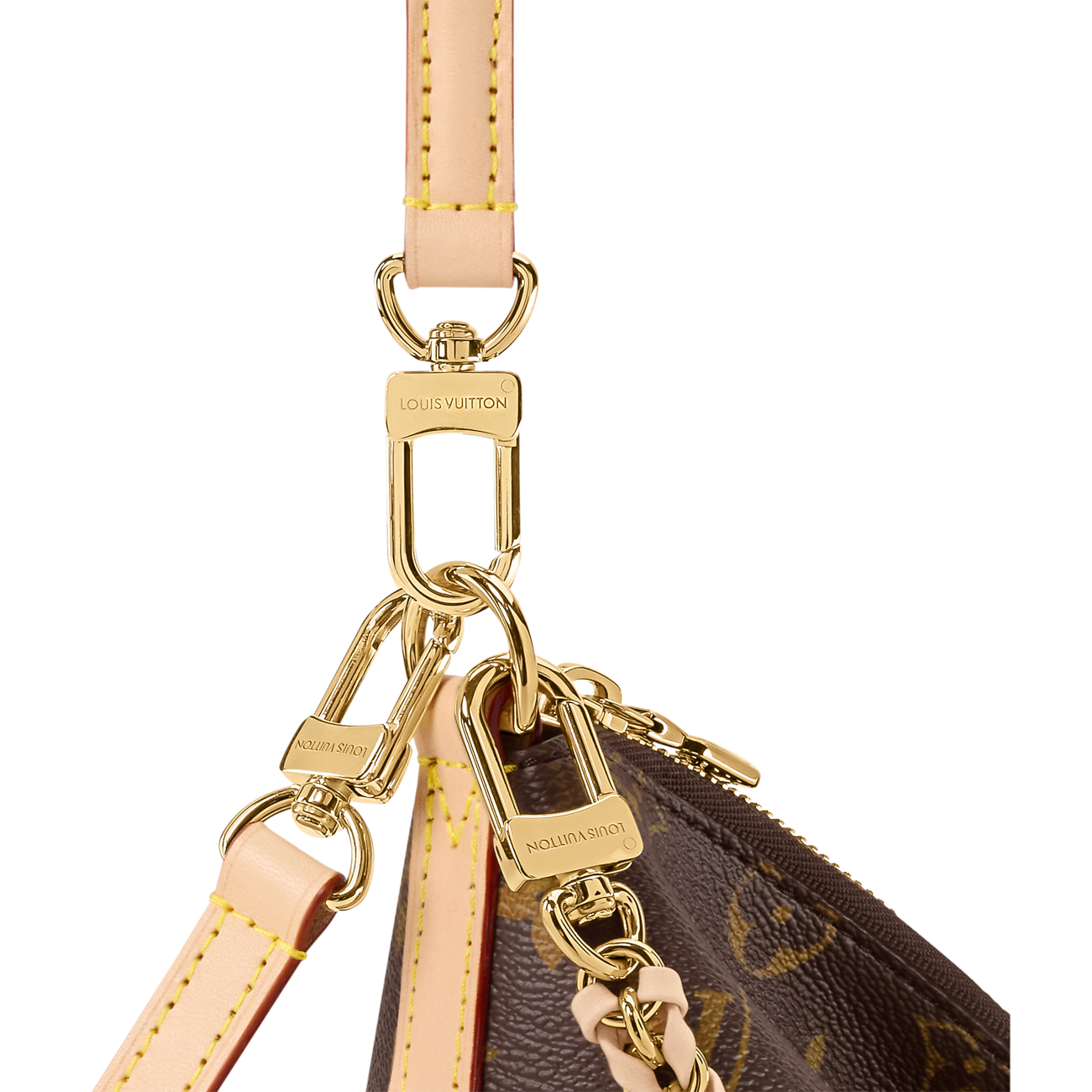 Multipass Monogram Canvas Brown Leather Cross-Body Bag