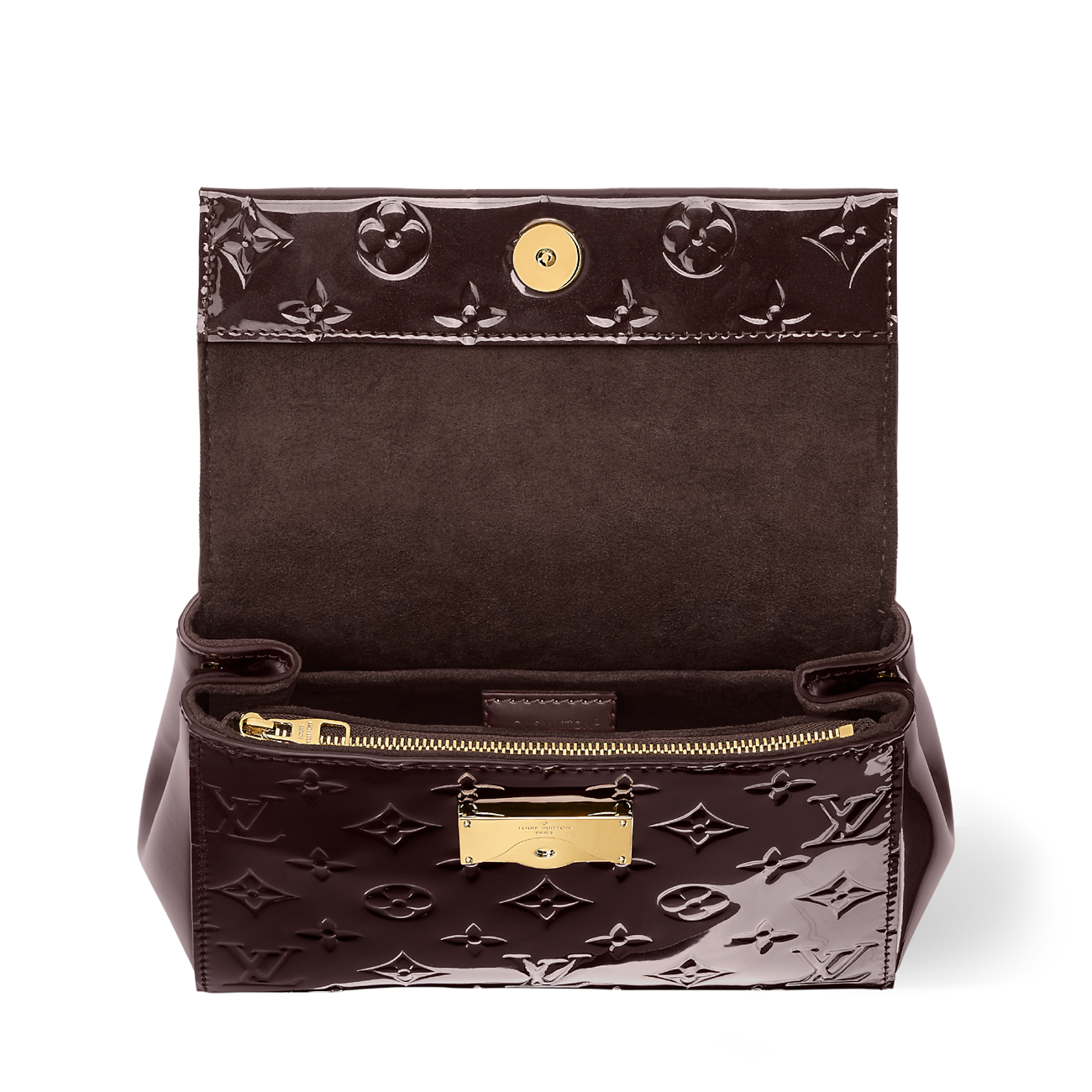 Cluny Mini Monogram Empreinte Leather Datewood Top Handle Bag