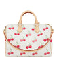Soft Speedy Bandouliere 30 Monogram Cherry White Gold Hardware
