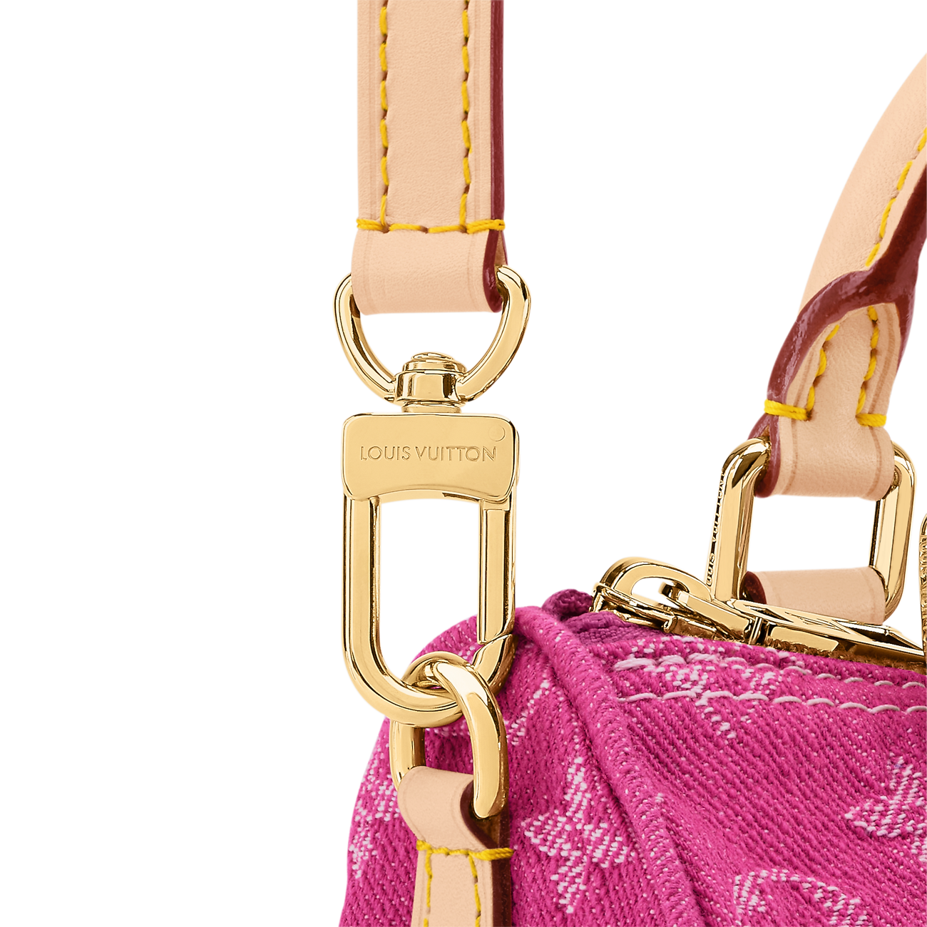 Pochette Sling PM Denim Pink Crossbody Bag