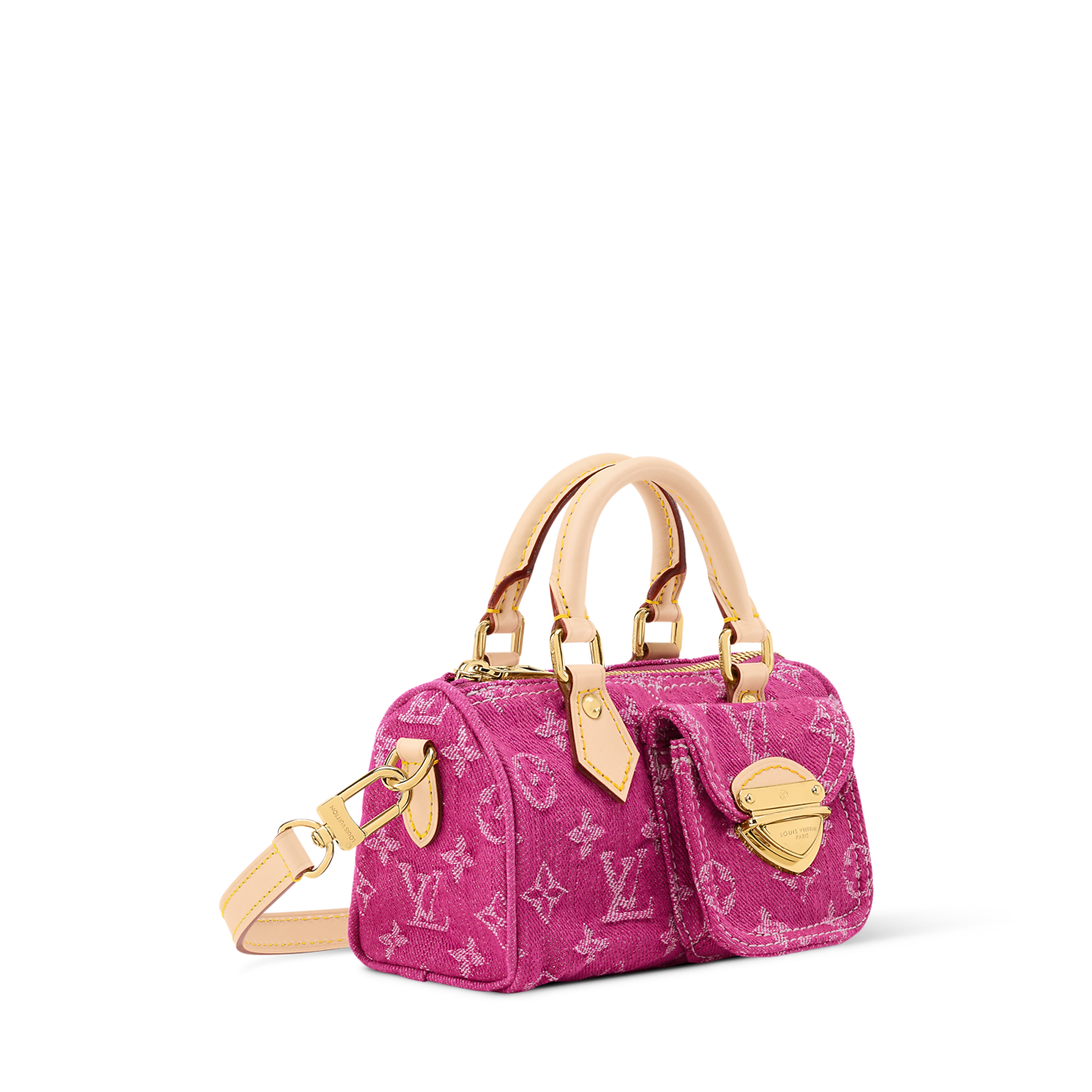 Pochette Sling PM Denim Pink Crossbody Bag