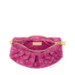 Pochette Valley Denim Fuchsia Cross-Body Bag