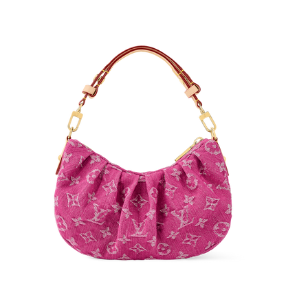 Pochette Valley Denim Fuchsia Cross-Body Bag