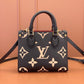 Square Tote Bold Print Top Handle Bag