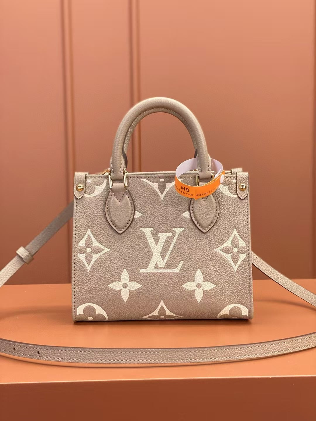 Square Tote Bold Print Top Handle Bag