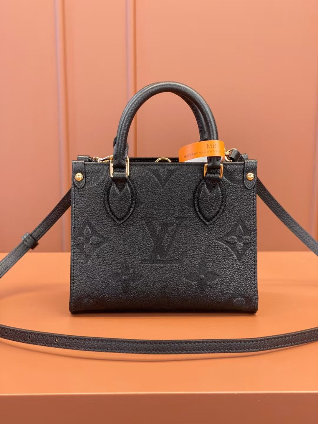 Square Tote Bold Print Top Handle Bag