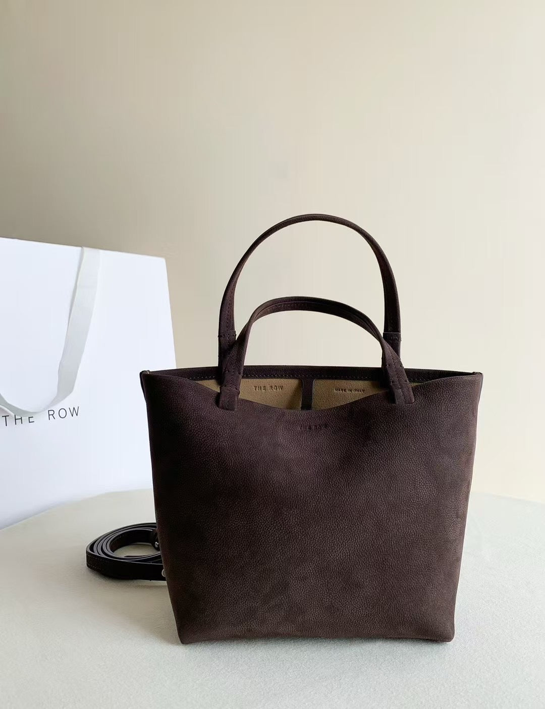 Minimalist Soft-Structure Tote Bag