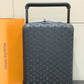 Modern Embossed Carry-On Suitcase