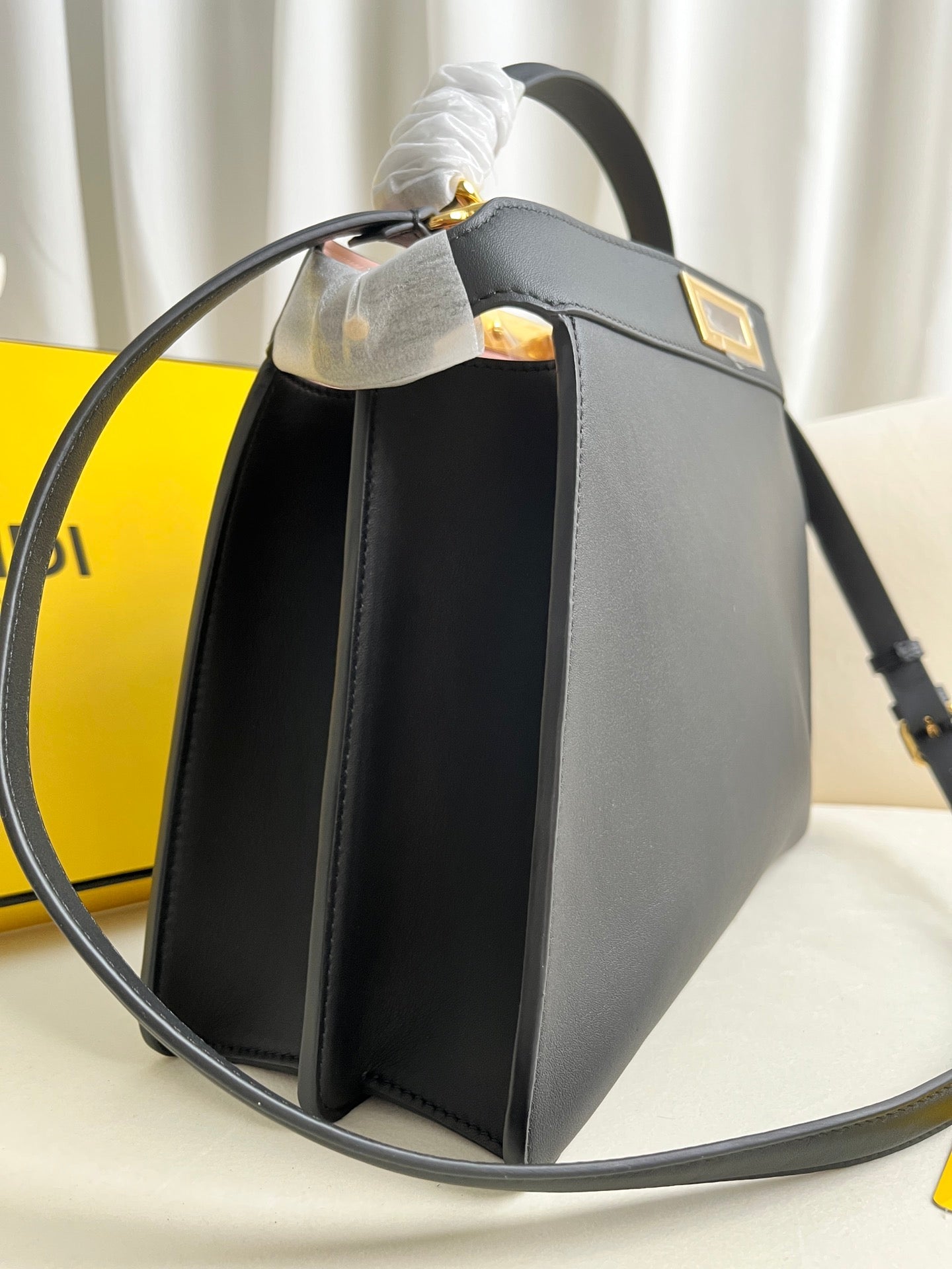 Black Dual-Strap Bag