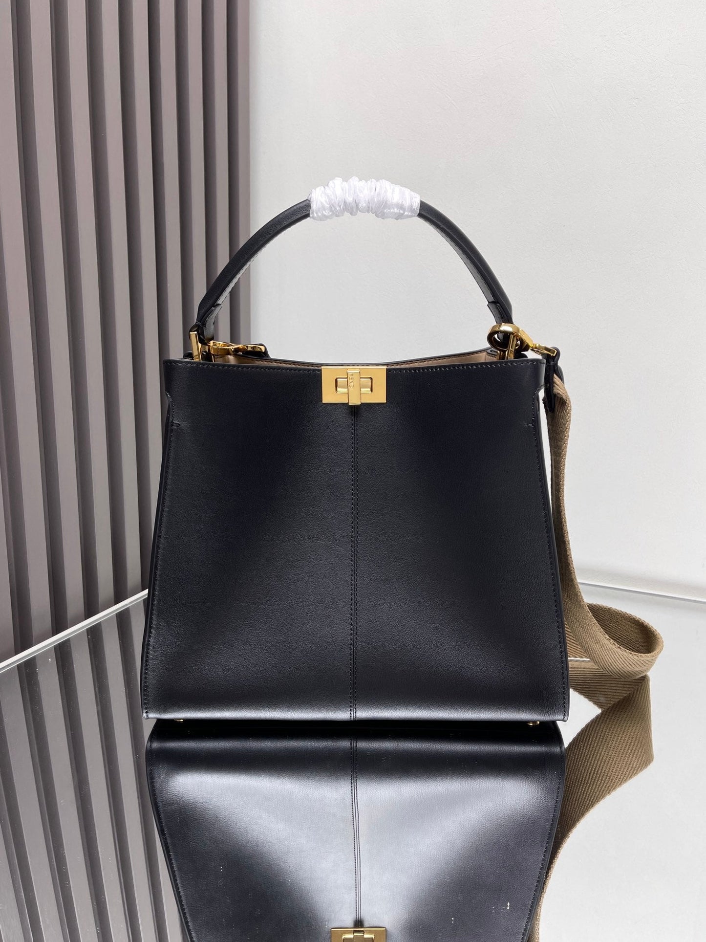 Black Dual-Strap Bag