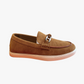 Tan Suede Loafers