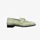 Green Suede Loafers