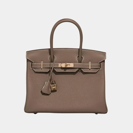 Hermès Birkin 30 Togo Etoupe Gold Hardware 01