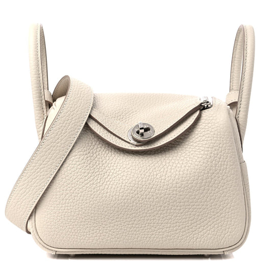 Mini Lindy 20 Craie Palladium Hardware 01