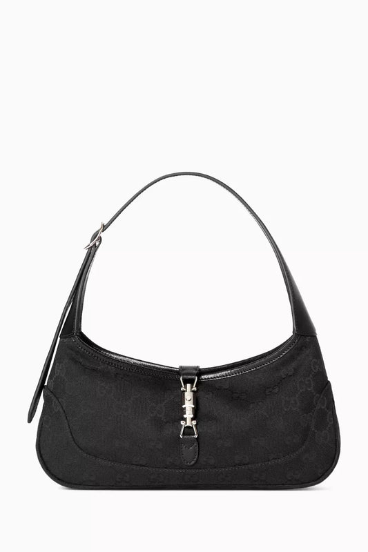 Small Jackie Slim Shoulder Bag in Canvas  01
